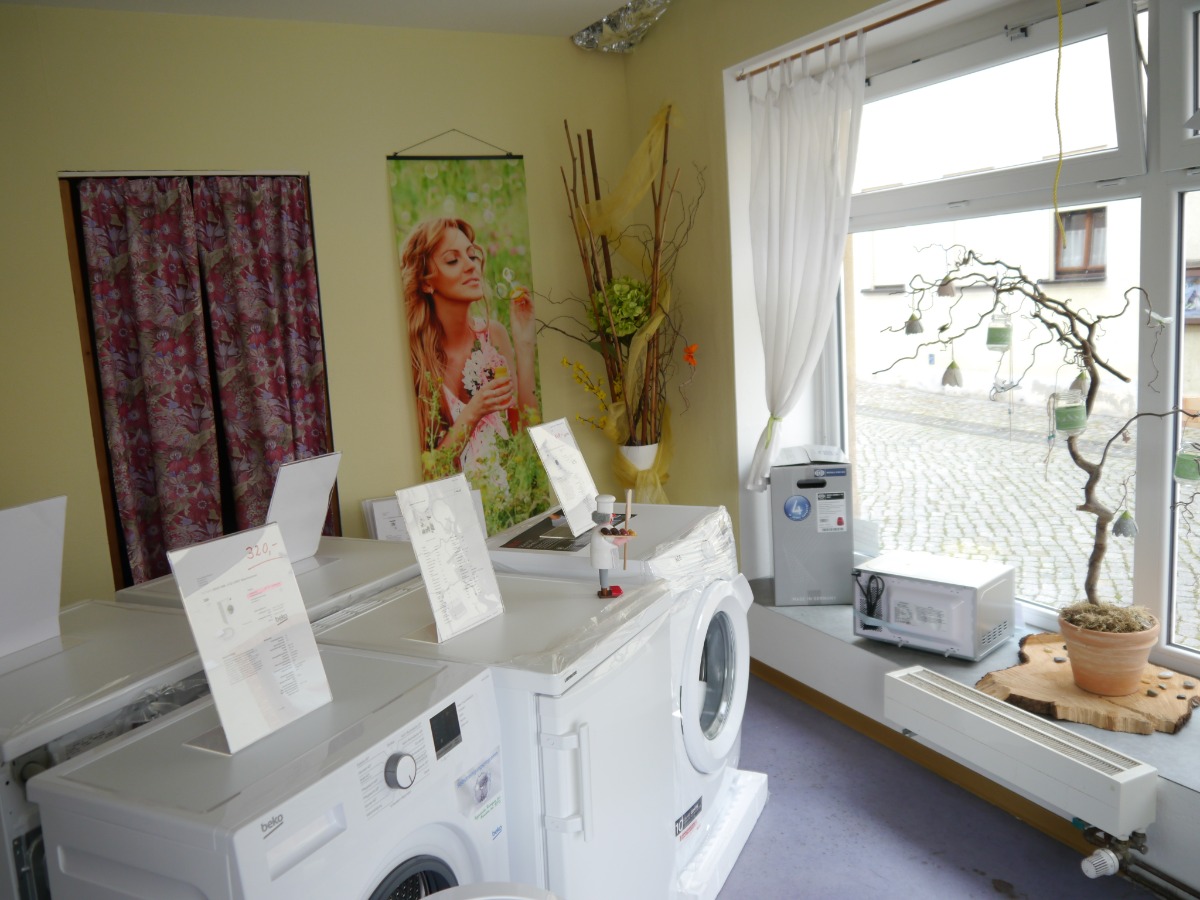 Verkaufsraum Elektrogroßgeräte